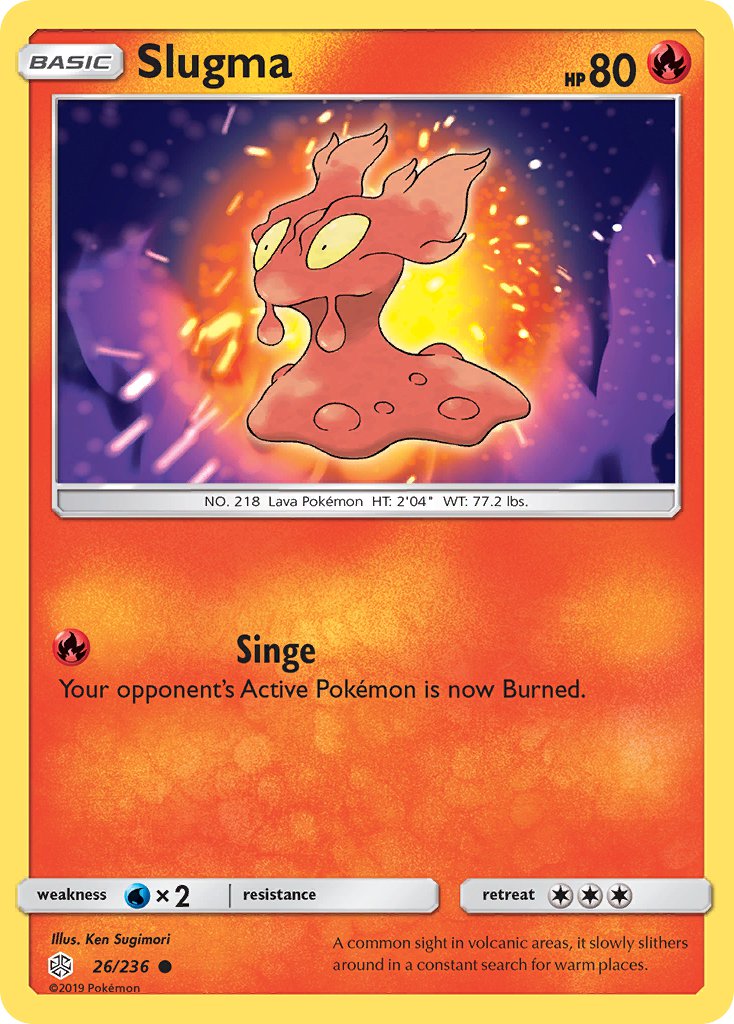 Slugma [Reverse Holo]